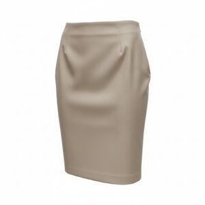 Silver Silk Worthington Pencil Skirt